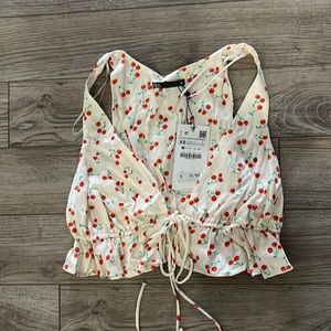 Zara crop top XS